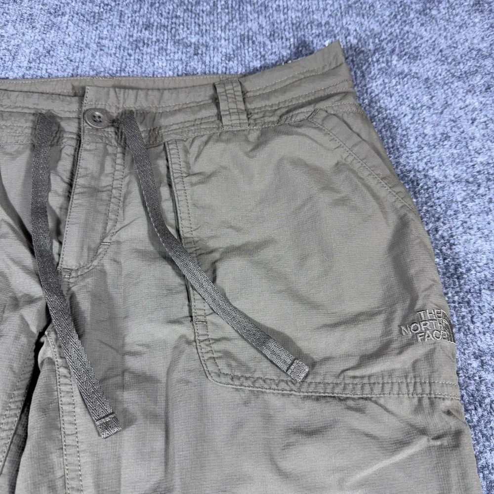 The North Face Mens Hiking Pants Olive Green Cargo Outdoor Trousers 32x31